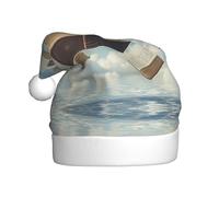WZYWHJ Cappello natalizio per adulti, fascia ornamentale per feste ed eventi in costume, libri sospesi