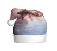 WZYWHJ Cappello natalizio per adulti, fascia ornamentale per feste ed eventi in costume, motivo autunnale con fiori di ciliegio