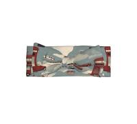 WZYWHJ Car in the Cloud stampa fasce per bambini con fiocco e accessori elastici per capelli morbidi per neonati e ragazze