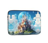 WZYWHJ Castle in The Bubble Printing Custodia per laptop portatile antiurto da 10 pollici per uomini e donne viaggi d'affari, scuola, ufficio uso quotidiano