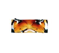 WZYWHJ Cerchietti con fiocco stampato con testa di tigre e accessori elastici per capelli morbidi per neonati e ragazze