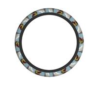WZYWHJ Coprivolante, protegge e decora la tua auto, facile installazione, adatto per auto, SUV, ATV e camion, divertente motivo con dinosauri