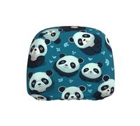 WZYWHJ Cute Little Panda stampato sedile testa federa auto camion General Motors parti copertura protettiva una confezione
