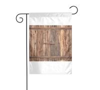 Wzywhj Decorazione per porta in legno con bandiera estiva da giardino su entrambi i lati, 30,5 x 45,7 cm
