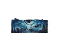 WZYWHJ Droni nel cielo stellato Stampa fasce per bambini e accessori elastici per capelli morbidi per neonati e ragazze