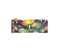 WZYWHJ Fasce colorate per capelli con stampa di funghi da sogno e accessori elastici per capelli morbidi per neonati e ragazze