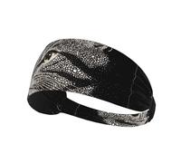 WZYWHJ Fascia morbida e assorbente per allenamento basket rosso, accessorio per capelli ideale per yoga, corsa e molto altro ancora! Motivo a testa di gatto con diamanti