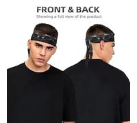 WZYWHJ Fascia per capelli con cappello da pirata nel deserto, con stampa, per uomini e donne, fascia per capelli per corsa, allenamento, calcio