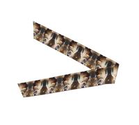 WZYWHJ Fascia per capelli con stampa "The little monster holding the cake", fascia sportiva per uomini e donne, fascia per capelli per corsa, allenamento e calcio