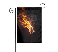 WZYWHJ Fiaccole decorative da giardino, 30,5 x 45,7 cm, per un ambiente esterno alla moda