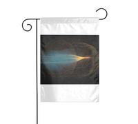 Wzywhj Fisica Stampa Immagine Estate Giardino Bandiera Double Face Decorazione Cortile 30,5 x 45,7 cm