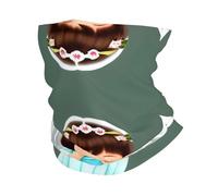 WZYWHJ Foulard multifunzione con immagine di piccolo angelo, fascia per capelli, maschera per il viso, braccialetto