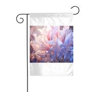 Wzywhj Giacinto blu immagine estate giardino bandiera double face decorazione cortile 30,5 x 45,7 cm