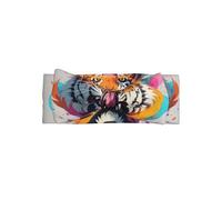 WZYWHJ Glitch Tiger Roar stampa cerchietti per bambini e accessori elastici per capelli morbidi per neonati e ragazze