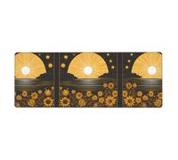 WZYWHJ Goodlooking Ciao Sunshine stampa cuscinetto di gomma extra grande tastiera, addensato anti cuscino di scrivania dell'ufficio di slittamento