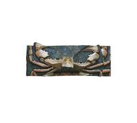 WZYWHJ Granchio di ferro sulla pietra del modello Stampa fasce per capelli dell'arco del bambino e accessori elastici per capelli morbidi per neonati e ragazze