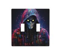 WZYWHJ Hacker Era Stampa Pannello Termoplastico per Copertura Interruttore Pannello Frontale Decorativo Parete che non si danneggia facilmente