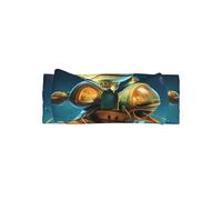 WZYWHJ Happy Little Spaceship Printing Baby Bow Headbands e accessori elastici per capelli morbidi per neonati e ragazze