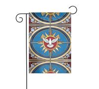 WZYWHJ Holy Spirit Christia, bandiera decorativa da giardino, 30,5 x 45,7 cm, per un ambiente esterno alla moda