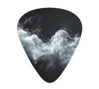 Wzywhj Interstellar Smoke Picture Plettri per chitarra facile da impugnare Uke Picks confortevole al tatto, ukulele, chitarra acustica ed elettrica, plettri per chitarra 12 pezzi