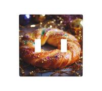 WZYWHJ King Cake - Pannello in termoplastica per interruttore decorativo da parete, non facilmente danneggiabile