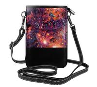 WZYWHJ Linea di colore Modello Sacchetto di cuoio del telefono delle donne pacchetto crossbody con tracolla regolabile