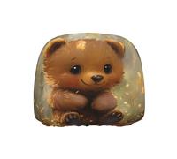 WZYWHJ Little Bear Under The Shiny Leaves - Federa protettiva per sedile auto, camion, General Motors, confezione da 1