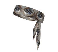 WZYWHJ Little Turtle in The Conch - Fascia per capelli con stampa, per uomini e donne, per corsa, allenamento e calcio