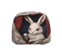WZYWHJ Little White Rabbit in The Quilt - Federa protettiva per sedile auto, camion, General Motors, confezione da 1