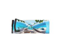 WZYWHJ Love Island on the S Pattern - Fascia elastica per capelli per neonati e ragazze