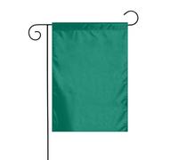 Wzywhj Malachite verde stampa estate giardino bandiera doppia faccia decorazione cortile 30,5 x 45,7 cm