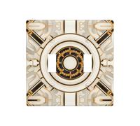 WZYWHJ Modello circolare a boccaporto incrociato Pannello termoplastico per copertura interruttore Piastra frontale decorativa da parete che non è facilmente danneggiata