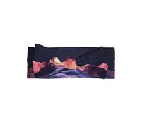 WZYWHJ Mountains at night - Fascia per capelli con fiocco e accessori elastici per capelli morbidi per neonati e ragazze