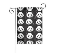 Wzywhj Panda Pareto Chart Pattern Summer Garden Flag Double Sided Decorazione Cortile 30,5 x 45,7 cm