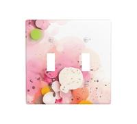 WZYWHJ Pannello termoplastico di stampa della carta del frammento di colore per il fronte-piatto decorativo della parete della copertura del commutatore che non è facilmente danneggiato