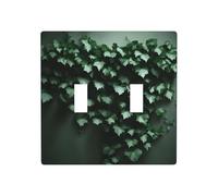 WZYWHJ Pannello termoplastico verde con stampa di Creeper per la copertura dell'interruttore Piastra frontale decorativa da parete che non è facilmente danneggiata