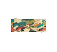 WZYWHJ Pelle di coccodrillo colorata Fasce stampate dell'arco del bambino ed accessori morbidi elastici dei capelli per neonati e ragazze