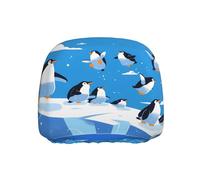 WZYWHJ Penguins on the Iceberg - Federa protettiva per sedile auto, camion, General Motors, confezione da 1