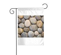 Wzywhj Petoskey Stone - Bandiera estiva da giardino su entrambi i lati, decorazione per cortile, 30,5 x 45,7 cm