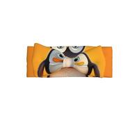 WZYWHJ pinguino del fumetto stampa fasce dell'arco del bambino ed accessori morbidi elastici dei capelli per neonati e ragazze