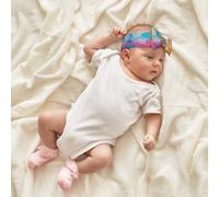 WZYWHJ Pittura a olio astratta Fasce per capelli per bambini e accessori morbidi elastici per capelli per neonati e ragazze