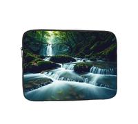 WZYWHJ River in The Forest Stampa Antiurto Portatile Laptop Sleeve Case 17 pollici per Uomini e Donne Viaggi d'affari, Scuola, Ufficio Uso quotidiano