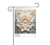 Wzywhj Shellac - Bandiera da giardino estiva, decorazione su entrambi i lati, 30,5 x 45,7 cm