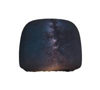 WZYWHJ Shining Night Sky stampato cuscino testa sedile auto camion General Motors parti copertura protettiva una confezione