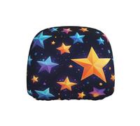 WZYWHJ Shining Stars in The Night Sky stampato sedile testa federa auto camion General Motors parti copertura protettiva una confezione