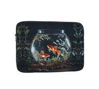 WZYWHJ Small Fish in the Fish Tank - Custodia per laptop da 15 pollici, antiurto, per uomini e donne, viaggi d'affari, scuola, ufficio, uso quotidiano