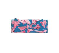 WZYWHJ Smile rosa maiale stampa fasce per bambini e accessori elastici per capelli morbidi per neonati e ragazze