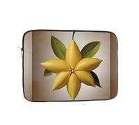 WZYWHJ Star Fruit - Custodia per laptop da 10 pollici, con immagine di stella a cinque punte, antiurto, per uomini e donne, viaggi d'affari, scuola, ufficio, uso quotidiano