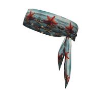 WZYWHJ Star Seaweed - Fascia per capelli con stampa di alghe marine, per uomini e donne, fascia per capelli per corsa, allenamento e calcio