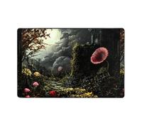 WZYWHJ Tappeti per soggiorno, passatoia antiscivolo per asilo nido tappeto da gioco, 152,4 x 99,1 cm, immagine The Venus Flytrap Waits